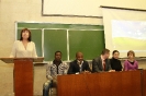The meeting of foreign students 