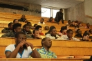 The meeting of foreign students 